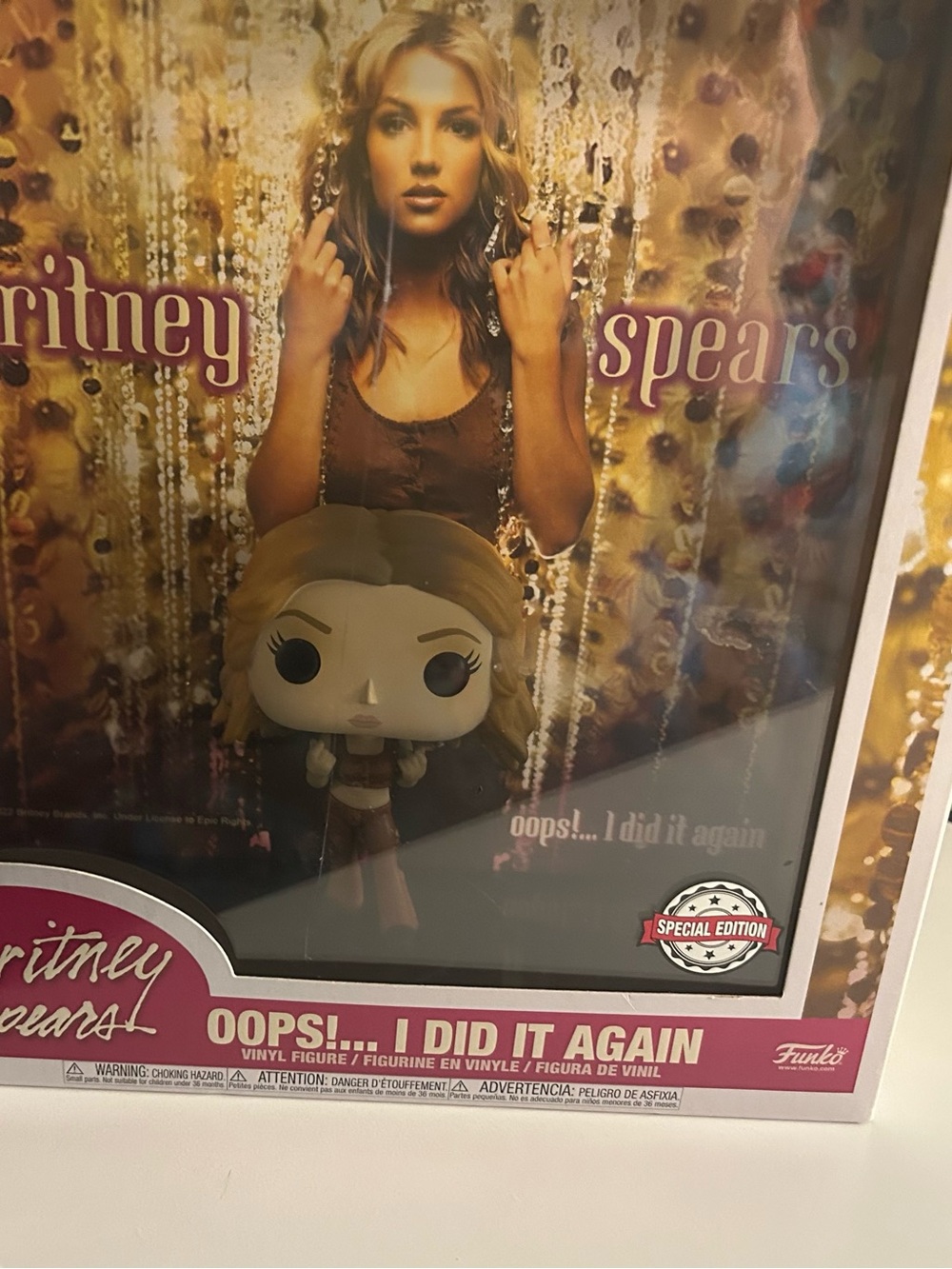 Britney Spears Oops!... I Did It Again Special Edition Vinyl Figure